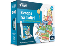 Elektronická ceruzka Albi Magic Reading 2.0 + interaktívna hovoriaca kniha Európa na tanieri, vek 6+