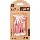 Soft Dent Eco medzizubná kefka zahnutá S 0,5 mm 10 kusov