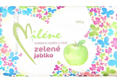 Toaletné mydlo Miléne Zelené jablko 100 g