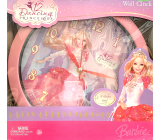 Mattel Barbie 12 Tančících princezen nástěnné hodiny 28 cm