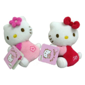 Plyšová hračka Hello Kitty s mini magnetom 9 cm rôzne typy