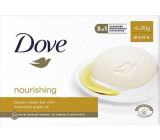 Dove Nourishing Moroccan Argan Oil krémové toaletné mydlo s arganovým olejom 4 x 90 g