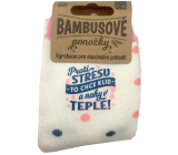 Albi Bambusové ponožky Proti stresu, velikost 37 - 42