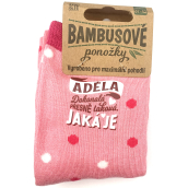 Albi Bambusové ponožky Adéla, veľkosť 37 - 42