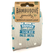 Albi Bambusové ponožky Barbora, veľkosť 37 - 42