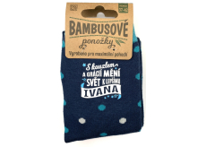 Albi Bambusové ponožky Ivana, veľkosť 37 - 42