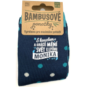 Albi Bambusové ponožky Monika, veľkosť 37 - 42
