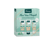 Kneipp Aloe Vera hydratačný krém na ruky 75 ml + sprchový balzam 75 ml + telové mlieko 75 ml, kozmetická sada pre ženy