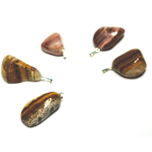 Aragonit Tumbler prívesok prírodný kameň, 2,2-3 cm, 1 kus