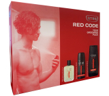 Str8 Red Code voda po holení 50 ml + dezodorant v spreji 150 ml + sprchový gél 250 ml, kozmetická sada pre mužov