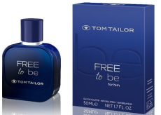 Tom Tailor Free to be for Him toaletná voda pre mužov 50 ml