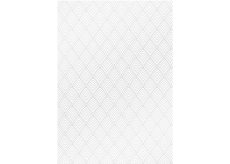 Ditipo Darčekový baliaci papier 70 x 100 cm Trendy Colours biely 2 listy
