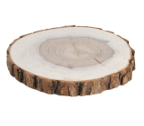 Plátok dreva, obojstranne vyhladený vŕba 14 - 16 cm