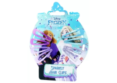 Disney Frozen Ľadové kráľovstvo trblietavé sponky do vlasov pre deti 8 kusov