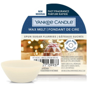 Yankee Candle Spun Sugar Flurries - Vonný vosk Swirling Sugar Flurries na aromaterapiu 22 g