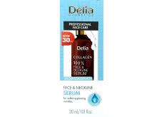 Delia Cosmetics Kolagénové hydratačné sérum na tvár a krk s kolagénom 30 ml