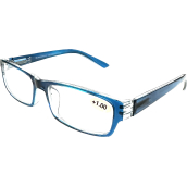 Berkeley Čtecí dioptrické brýle +1 plast modré 1 kus MC2062