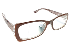 Berkeley dioptrické okuliare na čítanie +1,0 plastové hnedé 1 kus MC2249