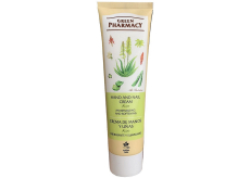 Green Pharmacy Aloe hydratačný a zvláčňujúci krém na ruky a nechty 100 ml