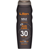 Lilien Sun Active SPF30 vodoodolné mlieko na opaľovanie 200 ml