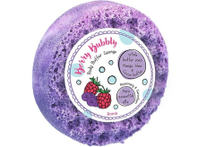 Bomb Cosmetics Berry Bubbly - Šumivé bobule prírodná masážna sprchová hubka s vôňou 200 g