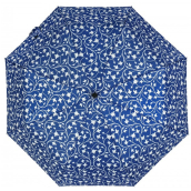 Albi Originálny skladací dáždnik Modrý vzor 25 cm x 6 cm x 5 cm