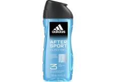 Adidas After Sport 3v1 sprchový gél na telo, vlasy a pokožku pre mužov 250 ml