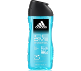 Adidas Ice Dive 3v1 sprchový gél na telo, vlasy a pokožku pre mužov 250 ml