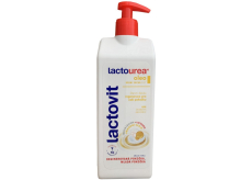Lactovit Lactourea Oleo telové mlieko s prírodnými olejmi na veľmi suchú pokožku 400 ml dávkovač