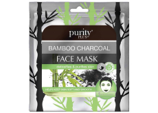 Purity Plus Detoxikačná a čistiaca maska na tvár s aktívnym uhlím 1 kus