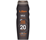 Lilien Sun Active SPF20 vodoodolné mlieko na opaľovanie 200 ml