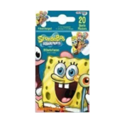Náplasti SpongeBob pre deti 20 kusov