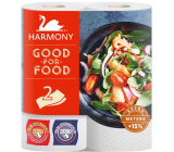 Harmony Good for Food 2-vrstvové papierové kuchynské utierky 2 ks