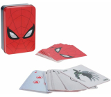 Epee Merch Marvel Spiderman hracie karty v plechovej krabičke 54 kariet