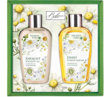 Bohemia Gifts Harmančekový krémový sprchový gél 250 ml + jemný šampón na vlasy 250 ml, kozmetická sada pre ženy