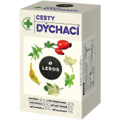 Leros Cesty dýchacích ciest bylinný čaj pre zdravie dýchacích ciest a podporu imunity 20 x 1,5 g
