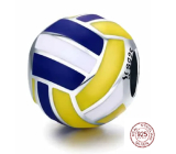 Prívesok Striebro 925 I love volleyball - volejbal, korálik na náramku šport