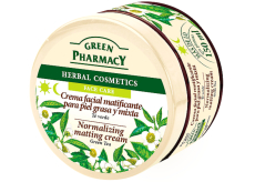 Green Pharmacy Normalizačný zmatňujúci krém na mastnú a zmiešanú pleť zo zeleného čaju 150 ml