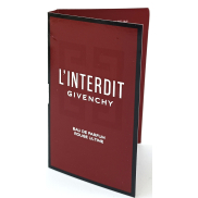 Givenchy L'Interdit Rouge Ultime parfumovaná voda pre ženy 1 ml s rozprašovačom, fľaštička