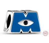 Striebro 925 Disney Monsters Ltd (Pixar), Logo M, korálik na náramok film