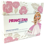 Regina Princess sprchový gél 250 ml + pena do kúpeľa 300 ml + lak na nechty + jelení loj 4,5 g, kozmetická sada pre deti