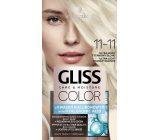 Schwarzkopf Gliss Color farba na vlasy 11-11 Ultra Light Titanium Blonde 2 x 60 ml