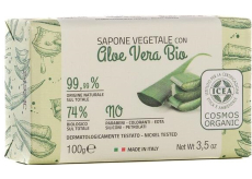 Iteritalia Bio Aloe Vera prírodné toaletné mydlo 100 g