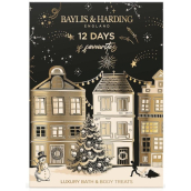 Baylis & Harding Adventný kalendár s mandarínkou a grapefruitom 12-dňový kalendár na prvé decembrové dni, kozmetická sada