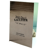 Jean Paul Gaultier Le Male toaletná voda pre mužov 1,5 ml s rozprašovačom, fľaštička