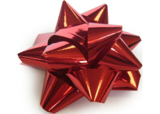 Nekupto Hviezdica stredná luxusná červená 6,5 cm