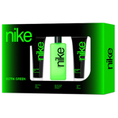 Nike Ultra Green Man toaletná voda 100 ml + voda po holení 75 ml + sprchový gél 75 ml, darčeková sada pre mužov