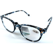 Berkeley dioptrické okuliare na čítanie +4,0 plastové modré zelené hnedé 1 kus MC2198