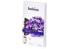 Bolsius Aromatic True Scents Lavender - Vosk s vôňou levandule do aromalámp 6 kusov