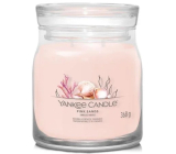 Yankee Candle Pink Sands - Ružové piesky vonná sviečka Signature medium glass 2 knôty 368 g